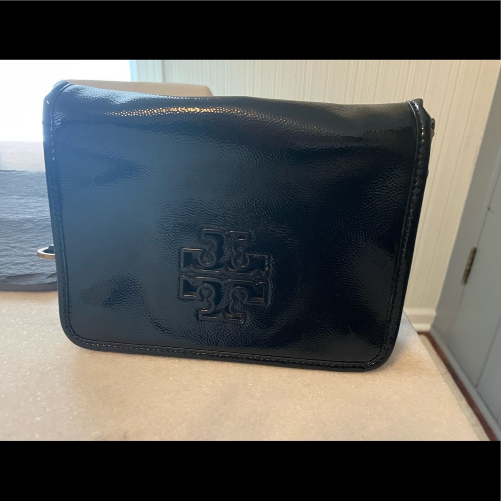 Tory Burch fold-over clutch/crossbody with strap
